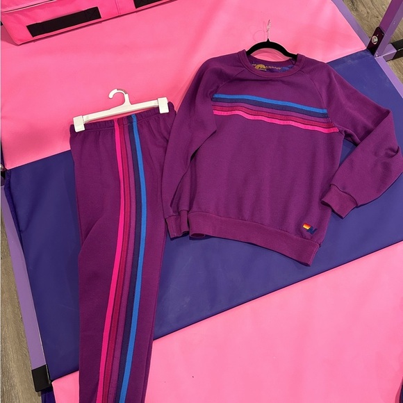 NEW Aviator Nation RARE NEW bottom Pants XS unicorn - Picture 3 of 7